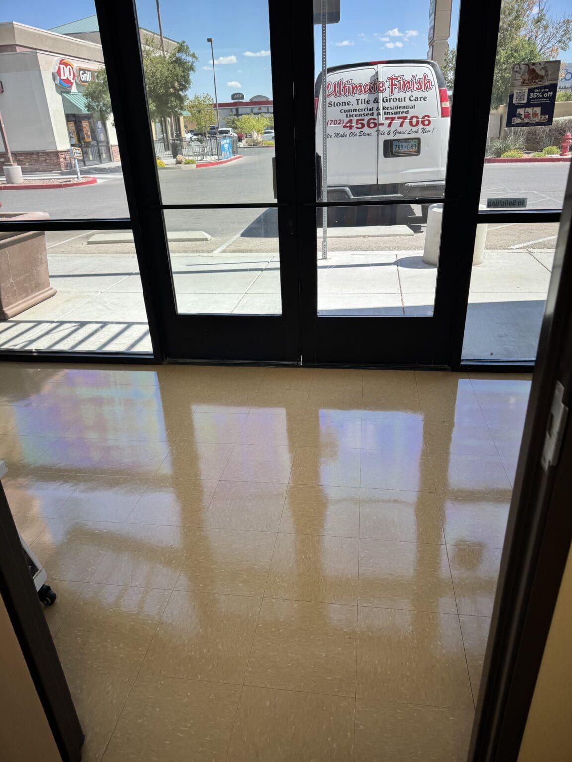 VCT strip & wax Las Vegas