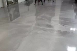 concrete marble floor